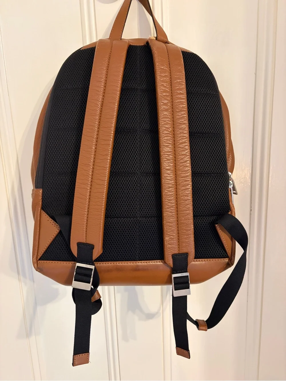 Jack Spade Men's Tan Leather Backpack *See Description